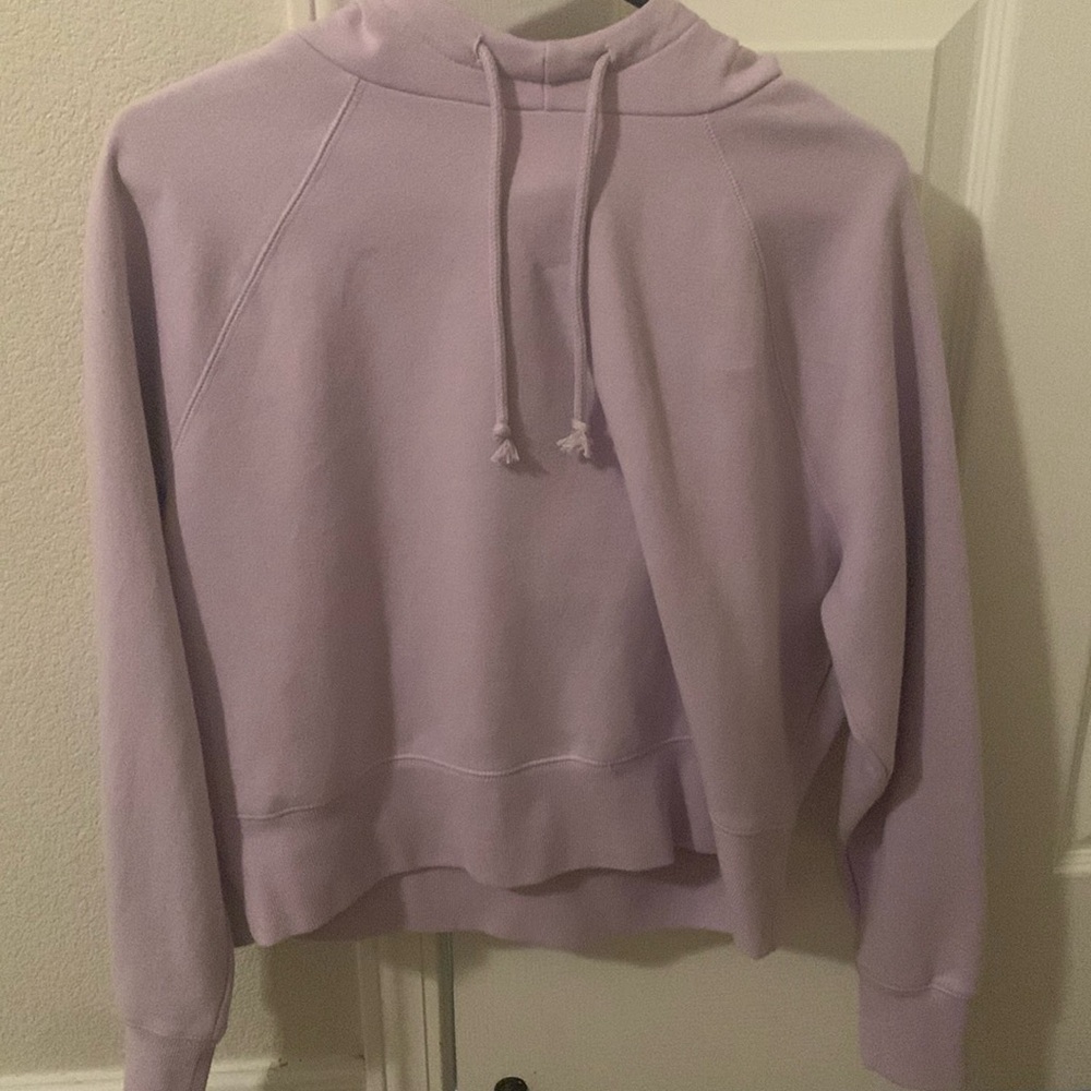 Womens light purple hoodie